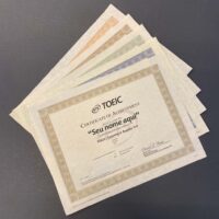 CERTIFICADO TOEIC