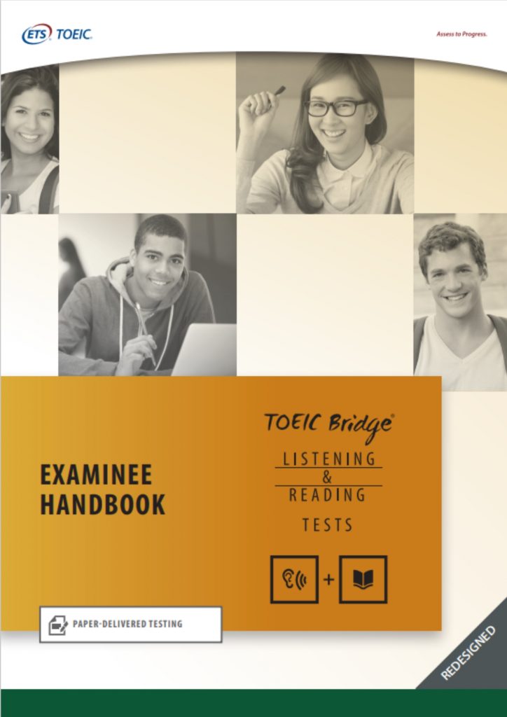 Examinee Handbook TOEIC Mastertest Global