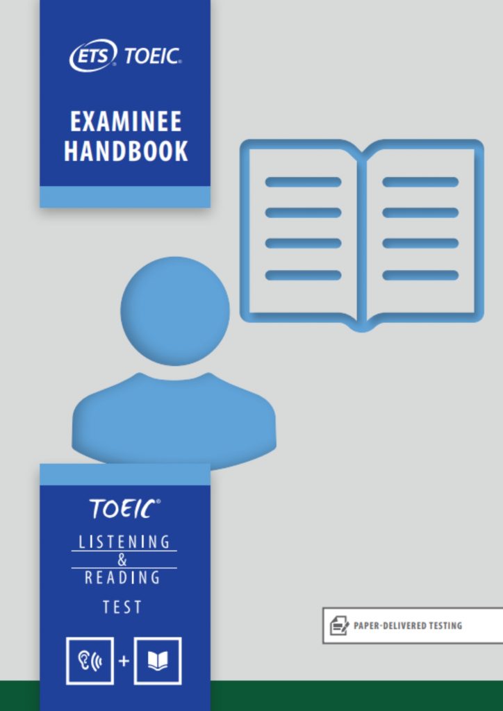 Examinee Handbook TOEIC Mastertest Global